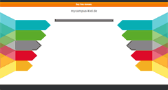 Desktop Screenshot of mycampus-kiel.de