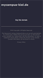 Mobile Screenshot of mycampus-kiel.de